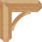 Ekena Millwork Thorton Craftsman Rough Sawn Bracket, Western Red Cedar, 6"W x 22"D x 22"H BKT06X22X22THR04RWR - alternate 2